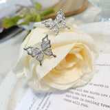 Super Butterfly Pearl Earrings – Special Occasion Gifts — 2
