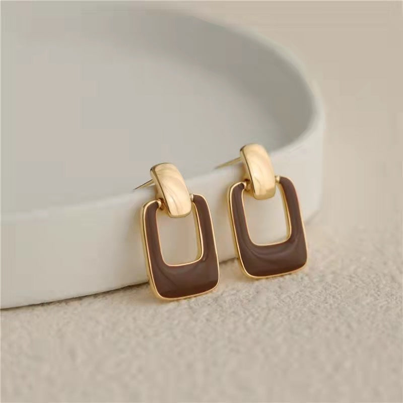 Simple High-end Personalized Wild Earrings – Small Gift Ideas — 1