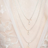 Bridal Wedding Multi-layer Diamond Necklace Body – Jewelry Gift Ideas — 2