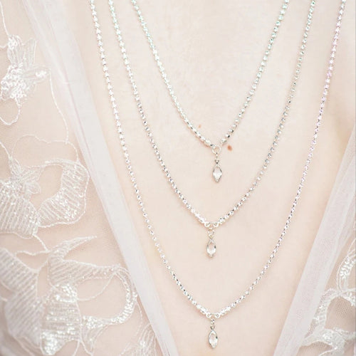 Bridal Wedding Multi-layer Diamond Necklace Body – Jewelry Gift Ideas — 2