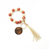 Leopard Wood Bracelet Beaded Spotted – Jewelry Gift Ideas — 5