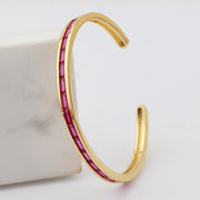 Simple Copper Real Gold Plated Half Circle Zircon – Jewelry Gift Ideas — 6