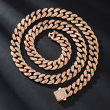 13mm Cuban Link Chain Spring Release Buckle Alloy – Jewelry Gift Ideas — 17