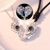 Couple Necklace Silver Men And Women Pair Trend – Jewelry Gift Ideas — 2