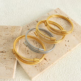 Fashion Commuting Niche Simple Geometric Snake Bone – Stylish Gifts — 5