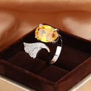 Tan Sang Blue Water Drop Pear Ring – Practical Gifts — 6