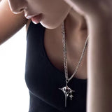 Cross Pendant Necklace Female Clavicle Chain – Jewelry Gift Ideas — 1