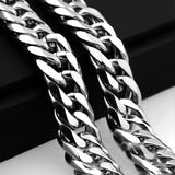 Men's Titanium Steel Stainless Double Button Six – Jewelry Gift Ideas — 14