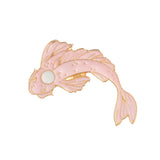 Four-color Good Luck Koi Alloy Oil Drip Accessories – Stylish Gifts — 5