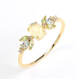 Natural Aobao Ring Horse Eye Olivine High-grade – Holiday Gift Ideas — 2