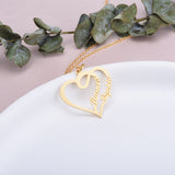 Heart letter necklace – Jewelry Gift Ideas — 3