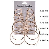 Fashion Simple Punk Earrings With Big Earrings – Stylish Gifts — 4