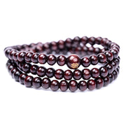 Sandalwood Buddhist Beads Wood Bracelet Women – Jewelry Gift Ideas — 6