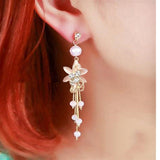 Ear Clips Without Pierced Female Earrings Long – Gifts for Her — 2