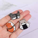 Animal Series Brooch Creative Hamster Shape Paint – Stylish Gifts — 5