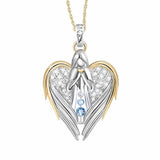 Gold Sliver Crystal Rhinestone Heart-shaped Design – Gifts for Her — 1