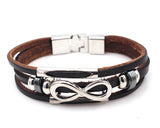 Leather Leather Bracelet Bracelet For men Figure – Jewelry Gift Ideas — 5