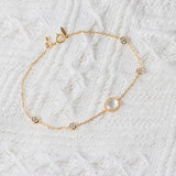 White Butterfly Shell Bubble Bracelet – Jewelry Gift Ideas — 4