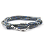 Fashion Anchor Fish Hook Bracelet Handmade Rope – Stylish Gifts — 10