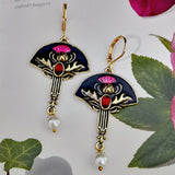 Stylish Floral And Pearl Earrings – Useful Gifts — 5