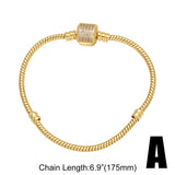 26 Letters Pendant Bracelet Women Gold Plated – Jewelry Gift Ideas — 12