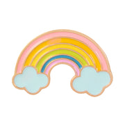 Creative rainbow cloud badge brooch – Jewelry Gift Ideas — 13