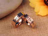 My King Queen Ring 14k Rose Gold Couple Ring – Gifts for Couples — 3