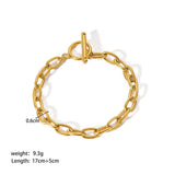 Stainless Steel Ornament Bracelet Female – Jewelry Gift Ideas — 17
