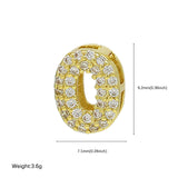 Brass 18K Zircon Diy Accessories Year Pendant – Stylish Gifts — 12