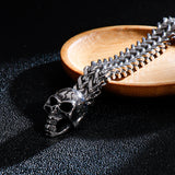 Skull Titanium Steel Men's Domineering Bracelet – Jewelry Gift Ideas — 5