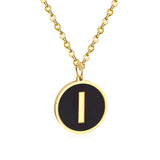 Golden English alphabet pendant – Jewelry Gift Ideas — 10