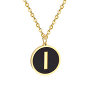 Golden English alphabet pendant – Jewelry Gift Ideas — 10