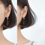 Silver earrings female – Gifts for Her — 2