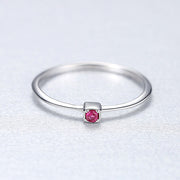 S925 sterling silver gemstone ring – Thoughtful Gifts — 10
