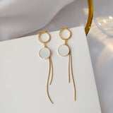 Female 925 Sterling Silver Needle Pearl Earrings – Gifts for Her — 10