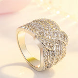 Rotating Ring Inlaid With Superbleach Zircon Full – Gift Ideas — 3