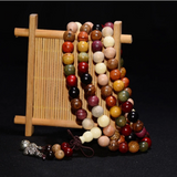 Golden Sandalwood Blood Dragon Wood Buddhist Bead – Jewelry Gift Ideas — 5