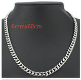 Stainless Steel Necklace European and American – Jewelry Gift Ideas — 8