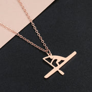 Sports Kayak Pendant Necklace Stainless Steel – Jewelry Gift Ideas — 5