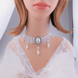 Personalized Multi-layer Crystal Lace Necklace – Jewelry Gift Ideas — 3