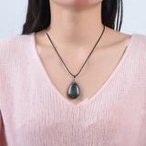 Moonlight Stone Water Droplet Pendant Necklace – Jewelry Gift Ideas — 1