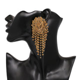 Long tassel inlaid earrings – Holiday Gift Ideas — 2