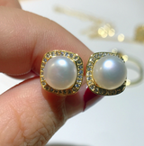 Natural pearl necklace earring ring set – Jewelry Gift Ideas — 4