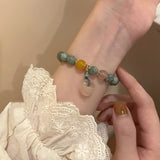 Chinese Style Safety Buckle Beaded Bracelet – Jewelry Gift Ideas — 2
