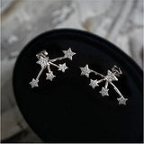 Delicate Bead-set Diamond Stud Earrings For Women – Gifts for Her — 3
