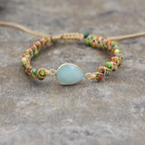Waterdrop Braided Charm Bracelet Yoga Friendship – Jewelry Gift Ideas — 2