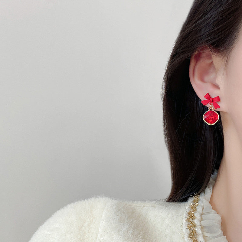 S925 Silver Needle Earrings New Style Luxurious – Stylish Gifts — 1