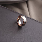 Smooth Stainless Steel Ring – Birthday Gifts — 2