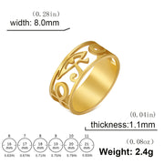 Exaggerated Personality Ring With Hollow Eyes – Everyday Gifts — 3