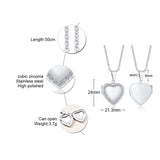Heart-shaped Inlaid Zircon Ladies Necklace – Jewelry Gift Ideas — 8